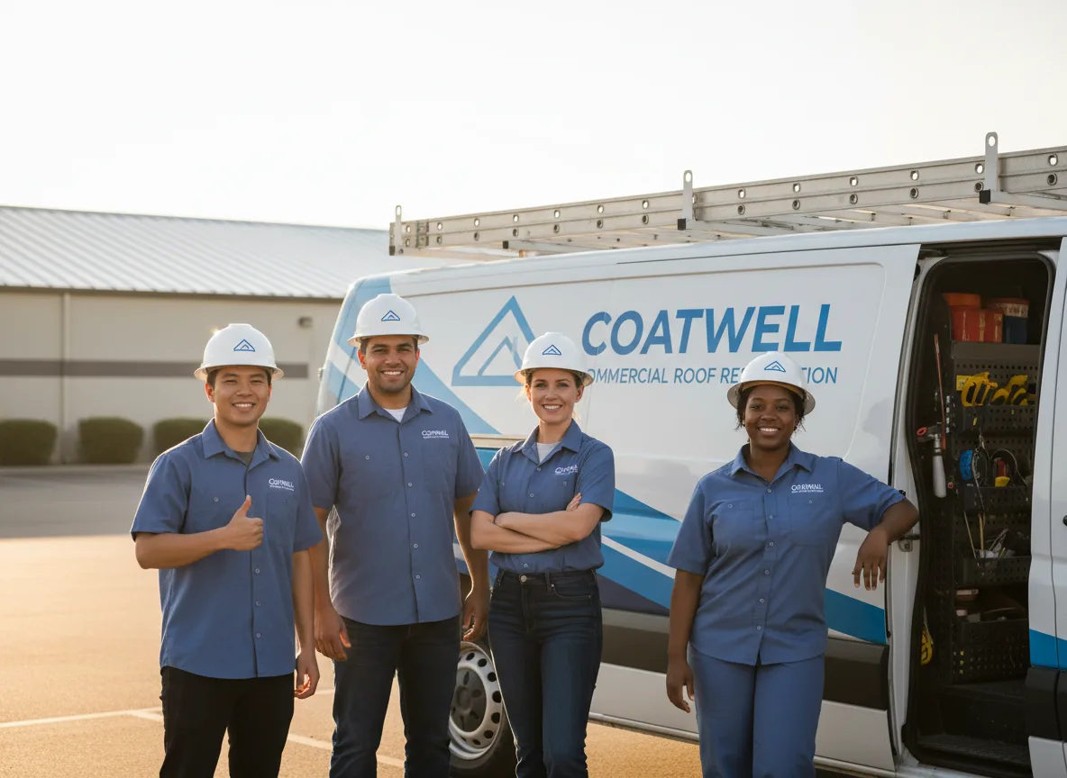Commercial roof coating company in Lakewood, PA
